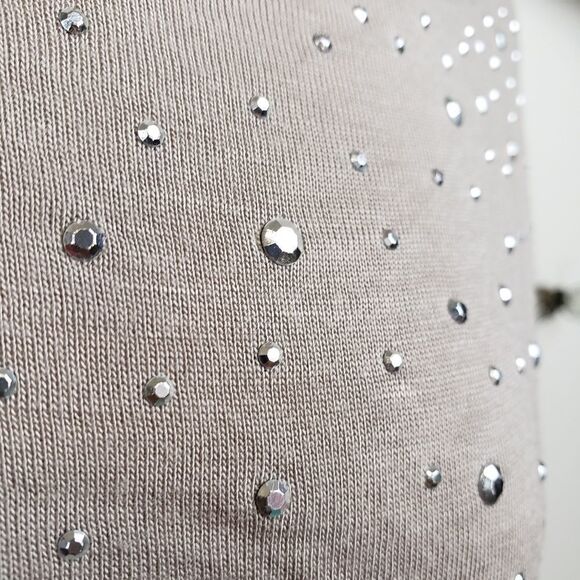 International concepts taupe dress stretchy dress - Picture 8 of 8